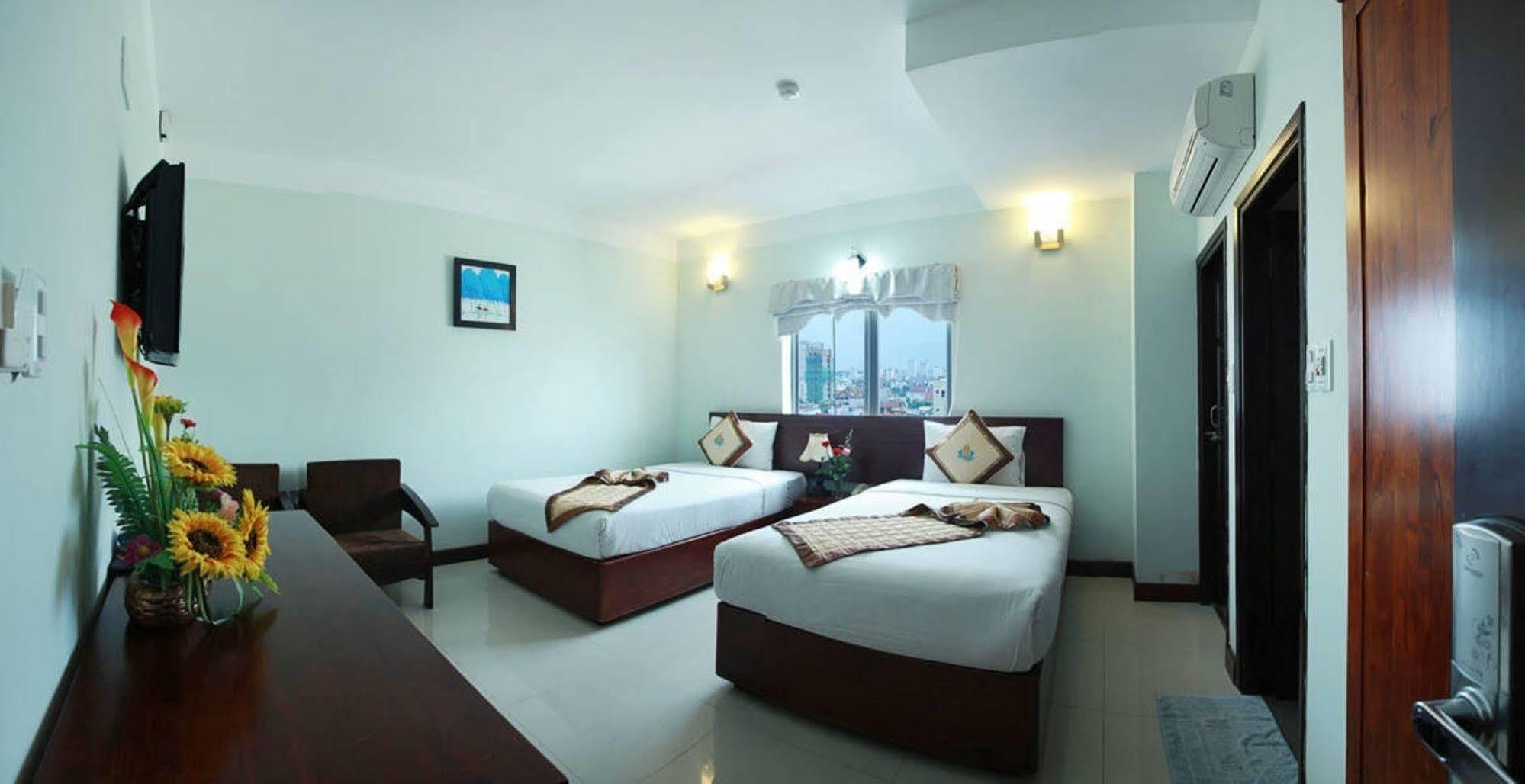 Luna Diamond Hotel Da Nang Exterior foto